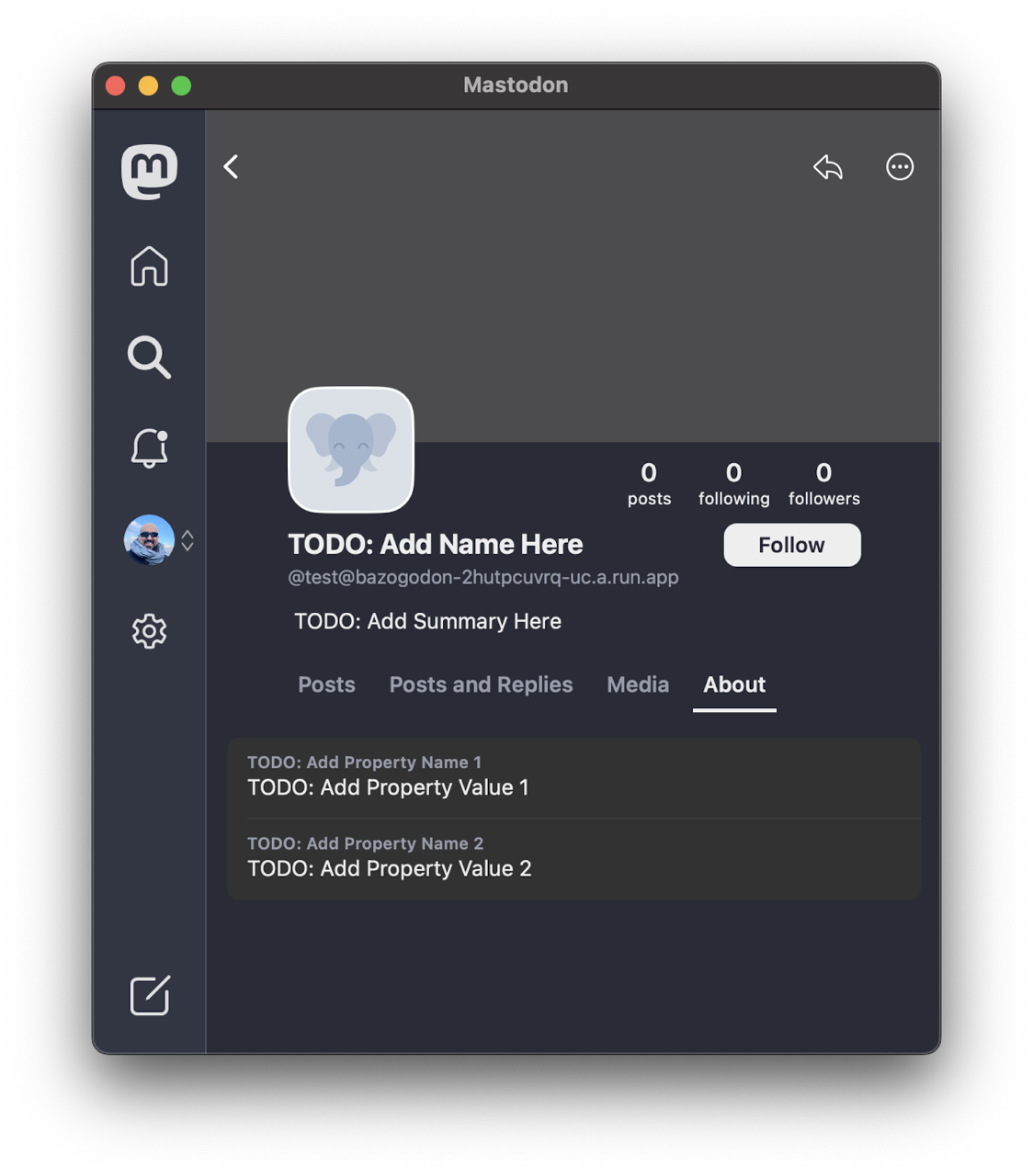 User Profile